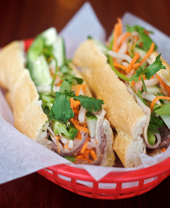 Bahn Mi at Cafe Trang (Photo by Sergio Salvador)