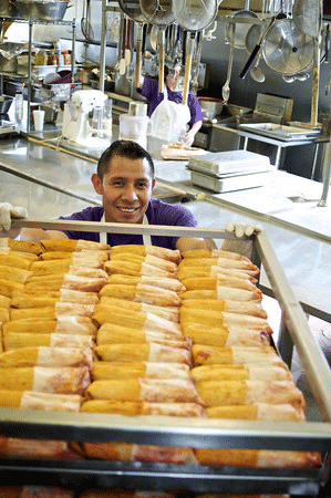 T Trays of tamales at El Modelo (Courtesy of Sergio Salvador)