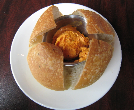 The Standard Diner's herb bread