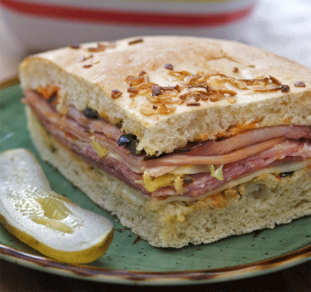 Spicy Muffuletta at Relish (Photo by Sergio Salvador) Spicy Muffuletta at Relish (Photo by Sergio Salvador)