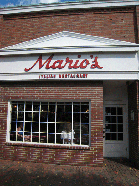 Mario's Italian Restaurant in Lexington, Massachusetts