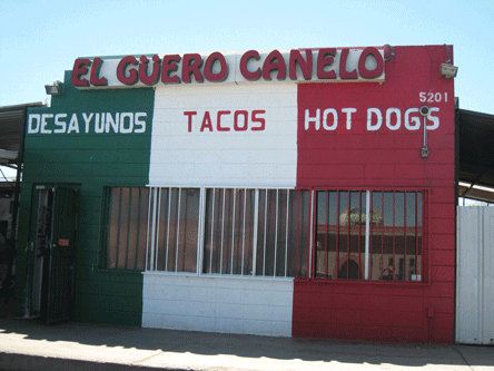 GueroCanelo01 El Guero Canelo for the quintessential Tucson food, the Sonoran hot dog