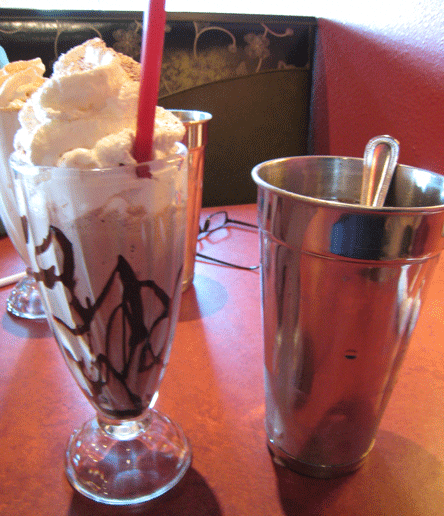 Mayan Chocolatl Deep, dark Mexican chocolate shake with a bit of cinnamon and spice – add cayenne for an extra kick! 